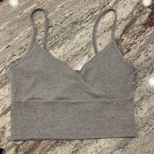 SHEIN grey bra top
